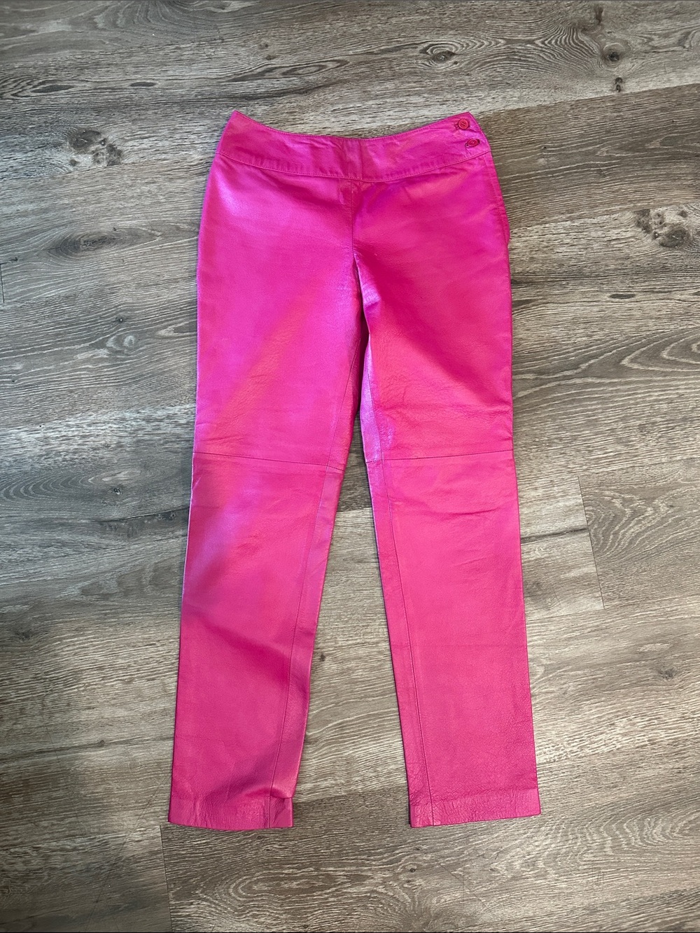 Newport News Hot Pink Women’s Leather Pant